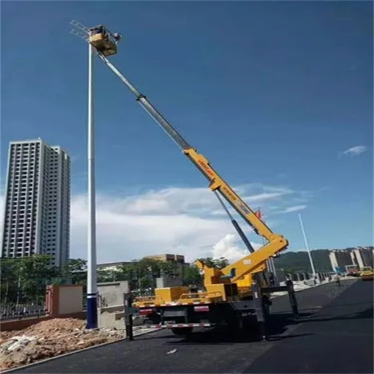 锦屏维修路灯的曲臂升降车出租